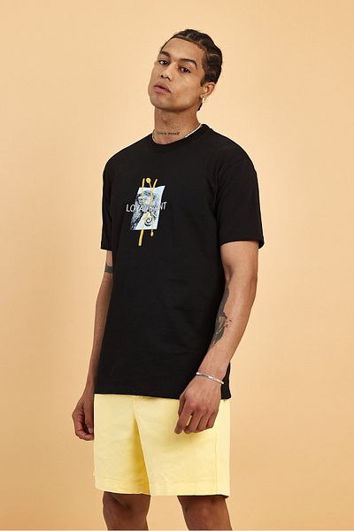 Weyeze Loyal Giant Printed T-Shirt - Af-Y39125Lns