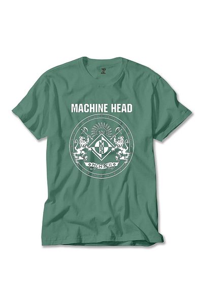 Z zepplin Πράσινο μπλουζάκι Machine Head Album 2020