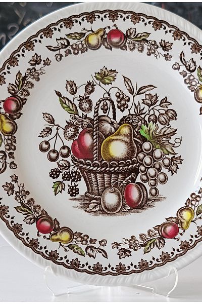 Windsor Nurantik Windsor British Serving Plate with Fruits 25 cm