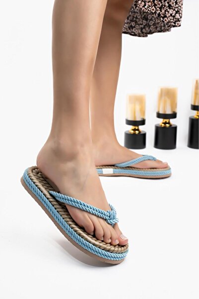 Shupe Bebe Mavi Плетені капці - Зручні міжпальцеві жіночі