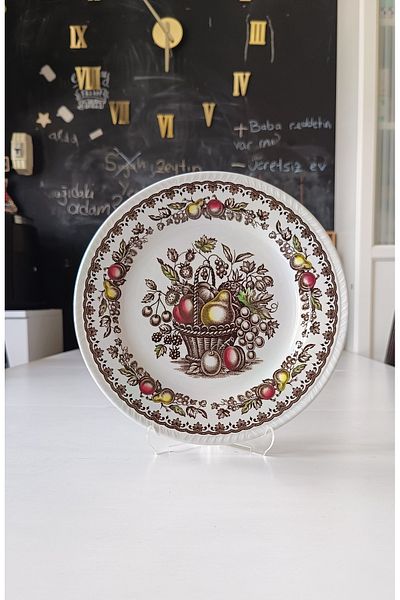 Windsor Nurantik Windsor British Serving Plate with Fruits 25 cm