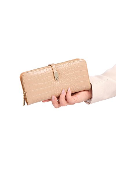 Bagacar Гаманець прямокутної форми з відділенням для монет, відкритий - Візон