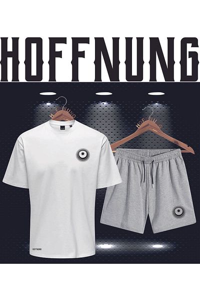 HOFFNUNG Full Shorts Turan Birlik Unisex Bottom Top Set