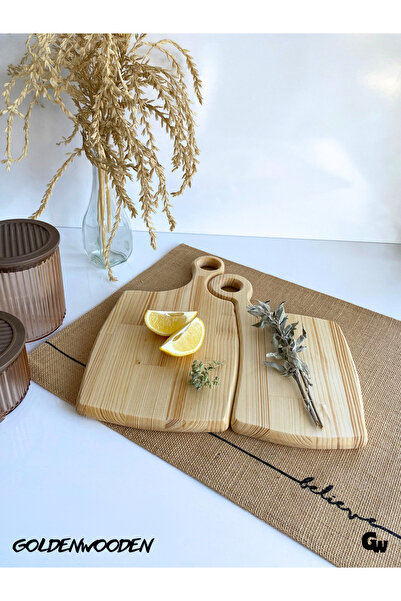 GOLDENWOODEN Φυσικό ξύλινο κουτί παρουσίασης - Λευκό ξύλο (34 εκ.), Παραστραμ...