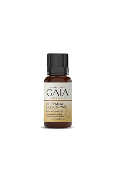 Gaia Organic Tatlı Portakal Uçucu Yağı – %100 Saf Aromaterapi ve Ferahlık Ver...