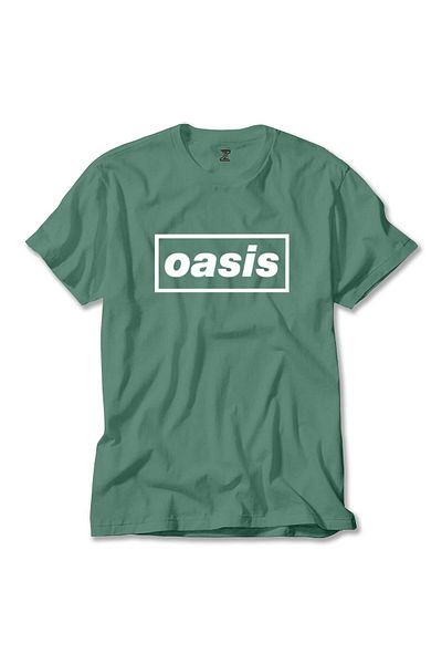Z zepplin Πράσινο T-Shirt Oasis Text