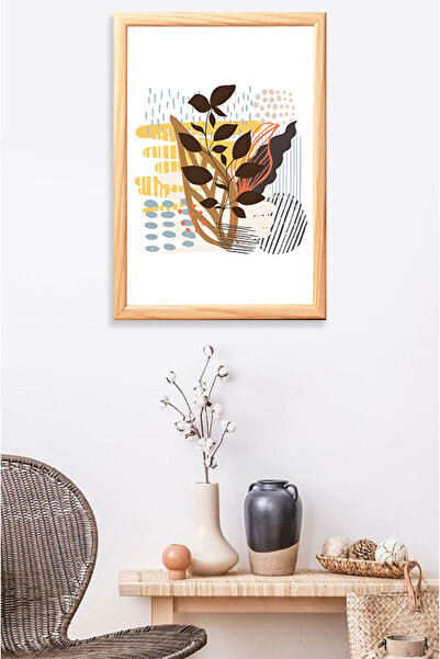 TRENDPOSTER Boemski stil doma, slika u prirodnom drvenom okviru za dom (bespl...