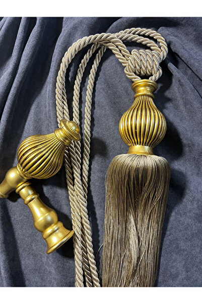 Helezoni Accesoriu pentru perdea Brașoare scurte cu ciucuri pentru perete Brașoare și Renso Set 1 Brașoare - 1 Renso