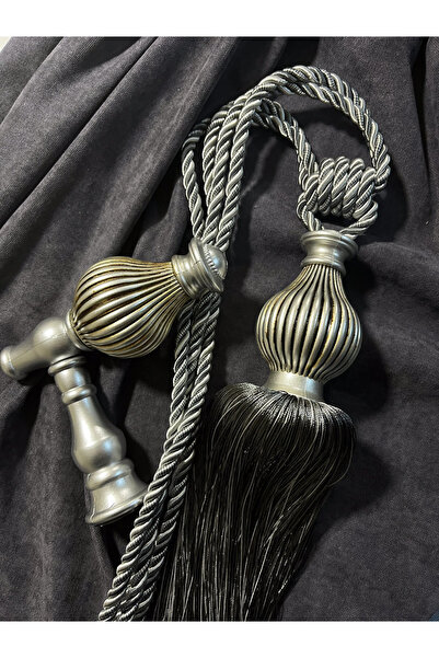 Helezoni Accesoriu pentru perdea Brașoare scurte cu ciucuri pentru perete Brașoare și Renso Set 1 Brașoare - 1 Renso