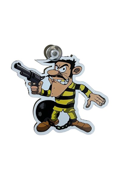 HMNL Pleksi Çizgi Film Kahramanları Cam Süsleri Vantuzlu Kaliteli DALTONLAR 1...