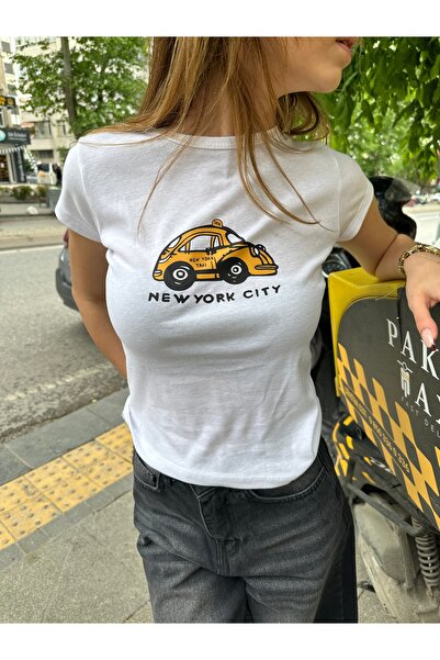 GaiaGirlz y2k Μπλουζάκι της Νέας Υόρκης