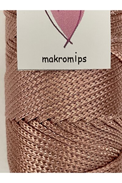 Makromİps ΠΡΕΜΙΟΥΜ ΠΟΛΥΕΣΤΕΡ - 100γρ 1,5mm Σκορδόνη Σχοινί Σακούλα - Χόμπι Χειροποίητο Πλέξιμο Σχοινί