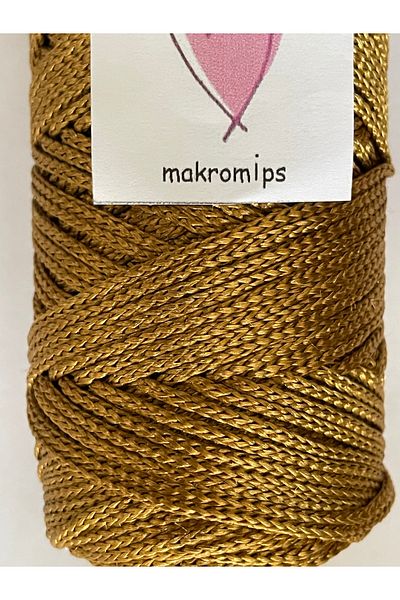 Makromİps 100g 1,5mm Premium Polyester - Μακραμέ Σχοινί Supla Τσάντα Χόμπι Πλεκτό Σχοινί