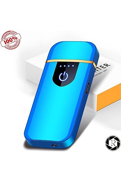 REVOPRO Parmak Izli Dokunmatik Usb Şarjlı Çakmak R-2324135