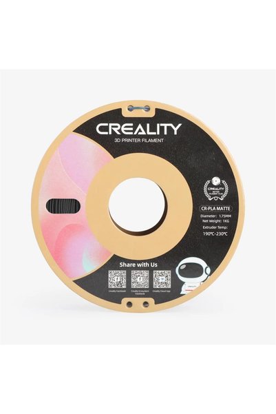 Creality CR-PLA Matte Filament Siyah 1.75mm 1kg