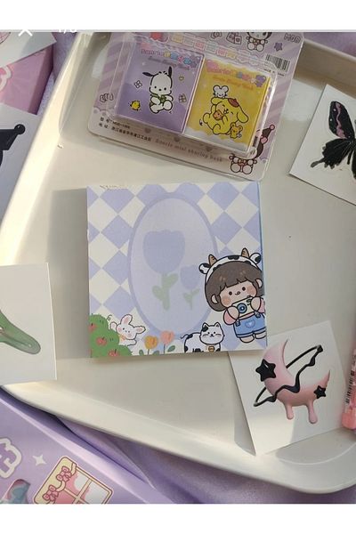 Lilaryum Character Stylish Notepad