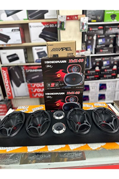 Boschman 4 ADET OVAL MİDRANGE 2 ADET 10 CM  DOM TWETTER UNİVERSAL PANDİZOT