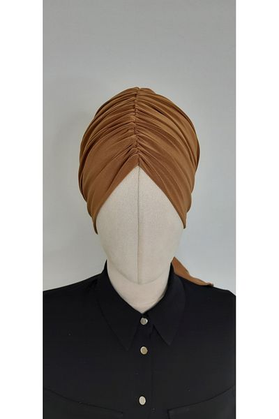 R&S modibone Mustard Color Hijab Swimming Cap - For Sea and Pool, Compatible with Hasema and Maiyo Top