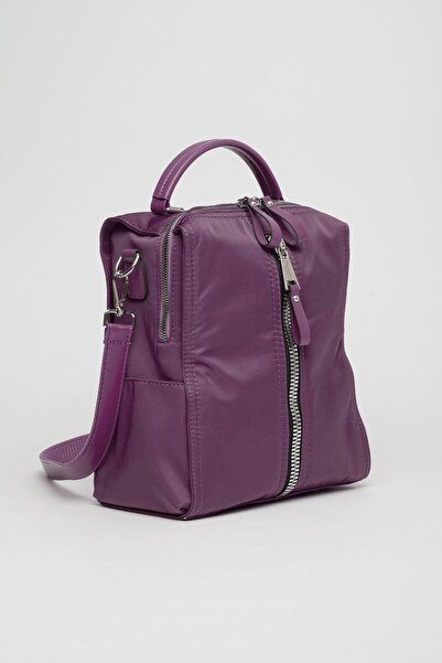 MELAMS Жіноча сумка через плече та на спину - легка, з відділеннями та блиска...