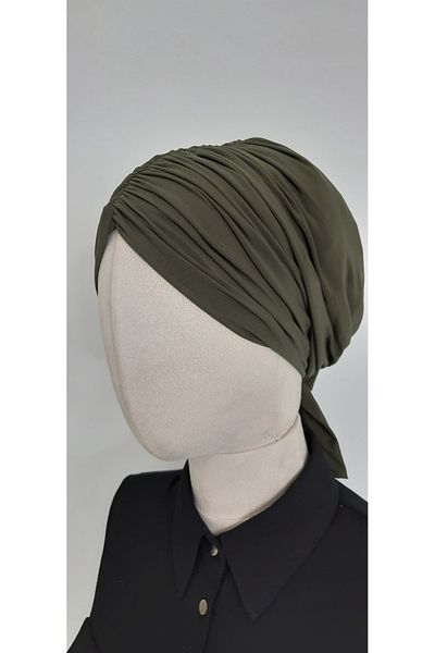R&S modibone Χακί Χρώμα Hijab Swimmer Bonnet - Συμβατό με θάλασσα και πισίνα, Hasema και μαγιό Top Bonnet