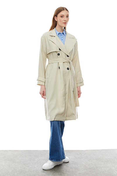 PAULMARK Women's Trench Jacket - Model K7421