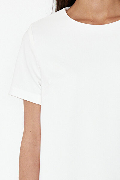 Trendyol Collection Mini tkané oblečení v barvě chleba TWOSS24EL01027