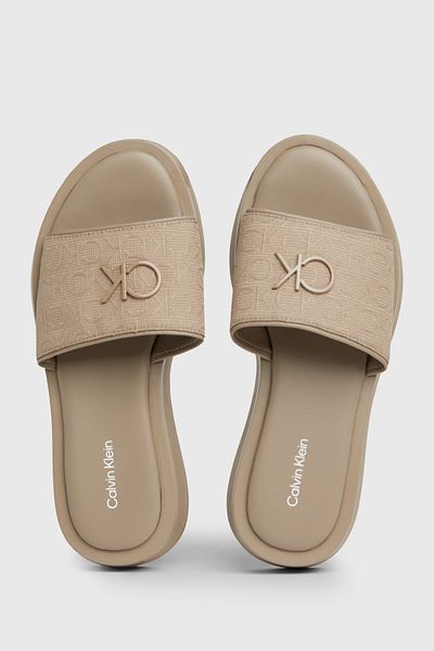 Calvin Klein FLATFORM ŠATY W/HW - JQ