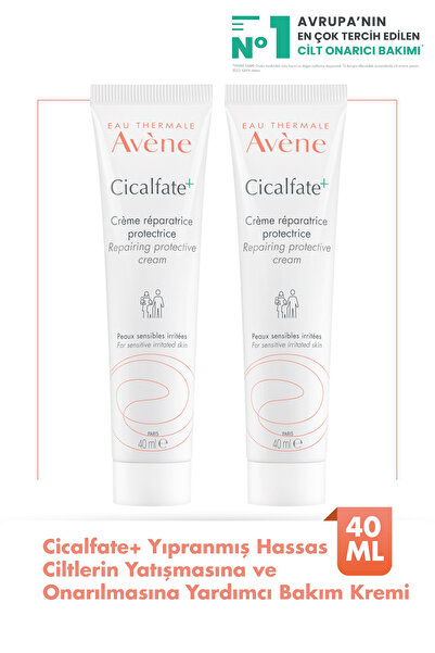 Avene Cicalfate+ Yıpranmış Hassas Ciltlerin Onarılmasına ve Yatışmasına Yardımcı Bakım Kremi 40 Ml x2