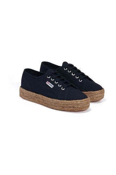 Superga Dámské tenisky 2730 Rope - modré a tmavě modré