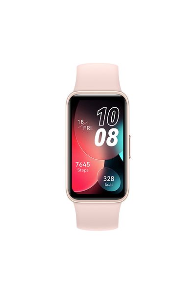 Huawei Band 8 Smart Watch - Ultra-thin, Android & iOS Compatible, Pink
