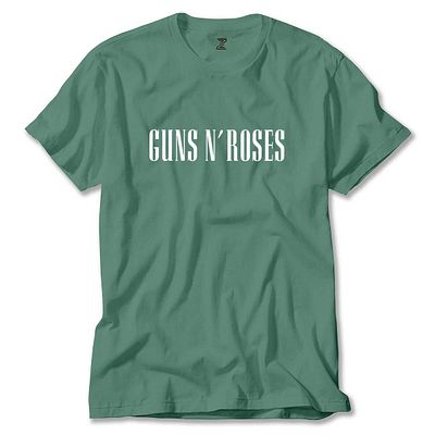 Z zepplin Μπλουζάκι με λογότυπο Green Guns N Roses