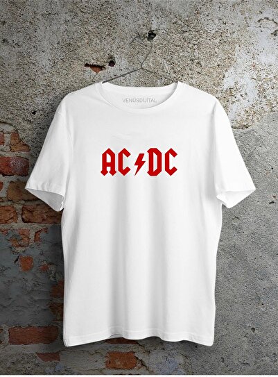 venüsdijital ACDC Logo Rock Design - Tricou