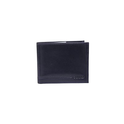 GUARD Men's Classic Leather Wallet - Temi Navy Blue
