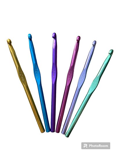 Yıldız Ticaret Tığ Metal Saplı 11'li SET 10-9-8-7-6-5-4-4.5-3.5-3-2.5