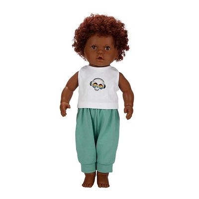 Sunman 1060091 Dada Curly Hair Doll 60 cm -Toy