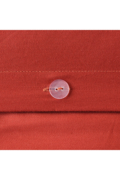 Bella Maison 100% Cotton Satin Supreme Basic Double Duvet Cover Set Tile (200X220 cm)