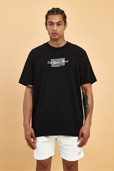 Weyeze Af-Y39132Lns Model - Do Your Best Printed T-Shirt