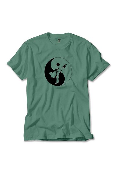 Z zepplin Πράσινο T-shirt Karate Symmetry Martial Arts