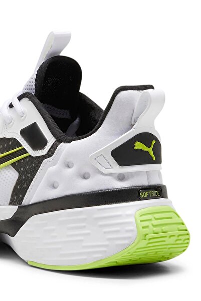 Puma Softride Sway Beyaz-Siyah-Sarı