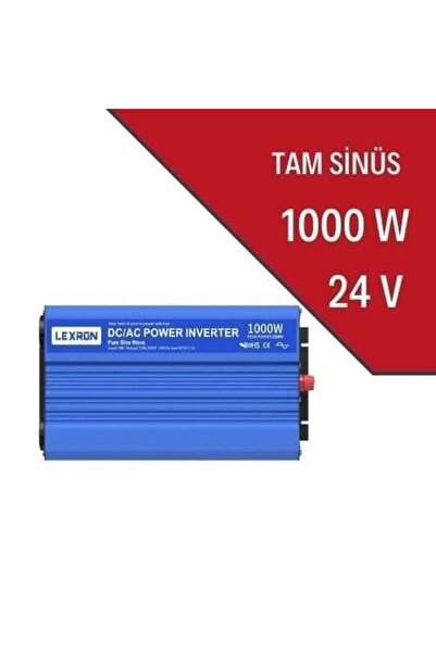 Lexron İNVERTÖR 1000 W 24 VOLT TAM SİNÜS LEXRON