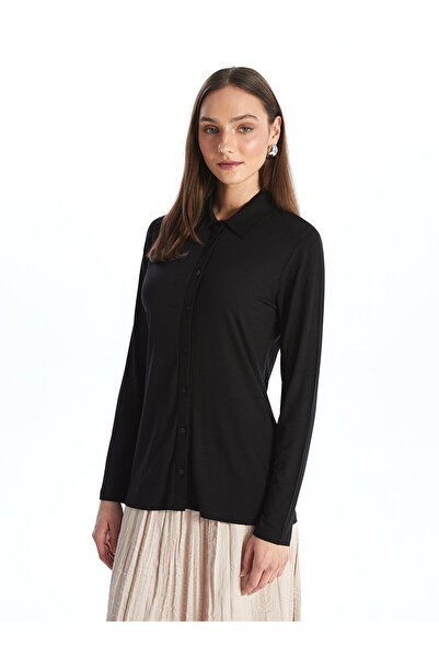 LC Waikiki Düz Uzun Kollu Kadın Gömlek