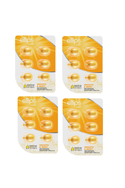 Ellips Hair Vitamin 6 Capsules - Softness and Radiance (4 PCS)