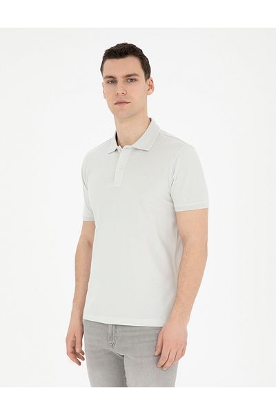 Pierre Cardin Ανδρικό αθλητικό μπλουζάκι Polo Neck Slifit - G021GL011.000.1822564 Sunny