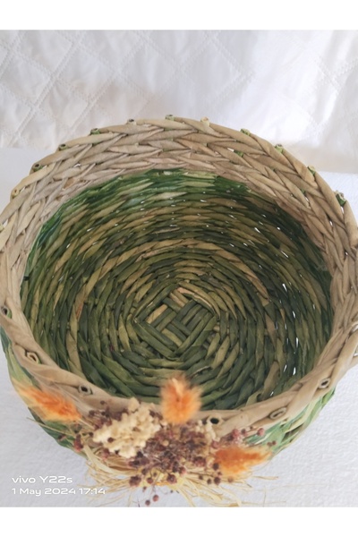 Tasarım Diyarı Tasarım Diyarından el Emeği Hasır Örgüsü Çok Şık Geri Dönüşüm ...