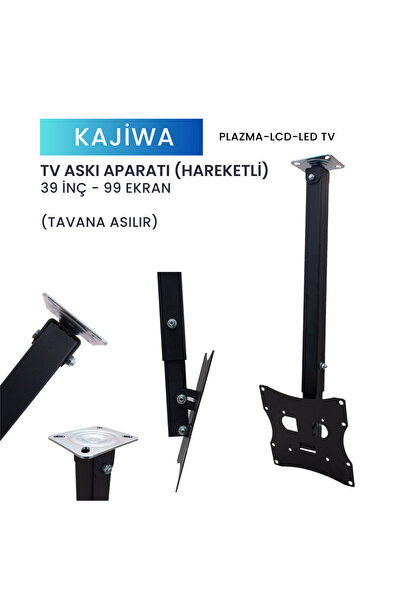 KAJİWA 39 İNÇ ASKI APARATI HAREKETLİ (99 EKRAN) Tüm Marka ve modellerle uyuml...