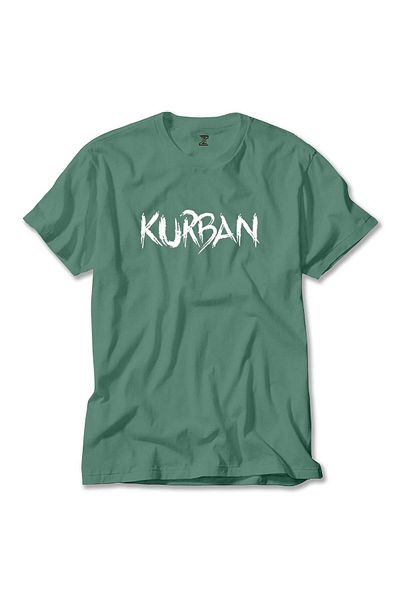 Z zepplin Πράσινο T-Shirt Sacrifice Text