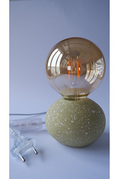 Atölye Mona Jesmonite Orb Abajur