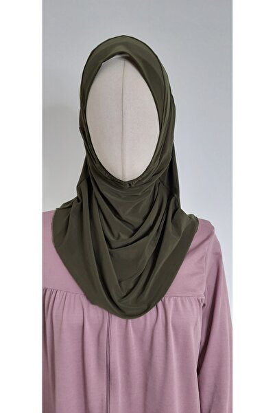 R&S modibone Khaki Colored Girl's Head Scarf - Practical and 4-10 Years Old