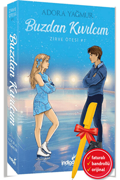 İndigo Kitap Alfa Kalem + Buzdan Kıvılcım Zirve Ötesi Serisi - 1 (Adora Yağmur)