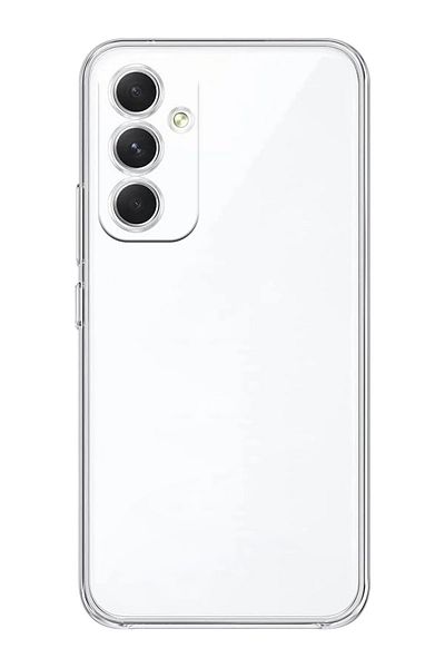 MustCase جراب سيليكون شفاف ناعم ورفيع متوافق مع هاتف Samsung A35 مع حماية للكاميرا
